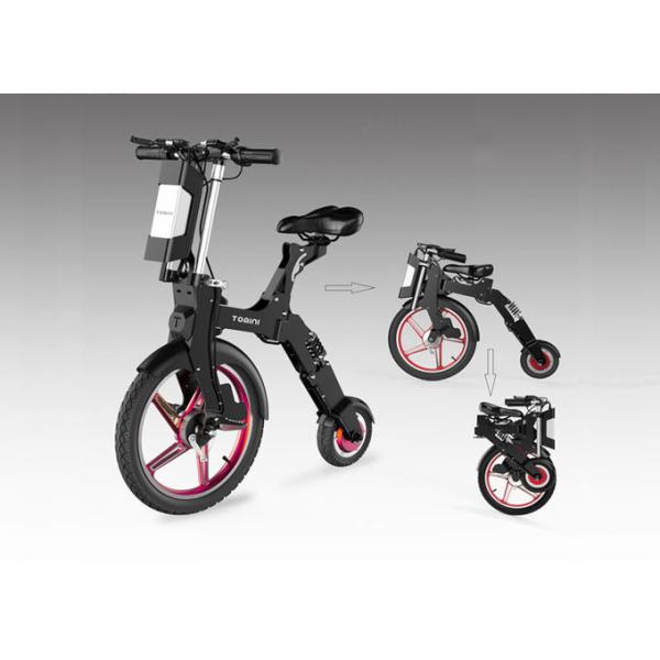 TM-TM-D01 Aluminum Alloy Electric Scooter Bike , Foldable Electric Bicycle Max Speed 29KM/H