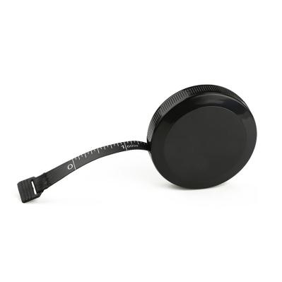 Da fita retrátil maioria por atacado do corpo preto da qualidade da altura de Wintape ferramentas de medição com Platic Tab For Promotion Gift