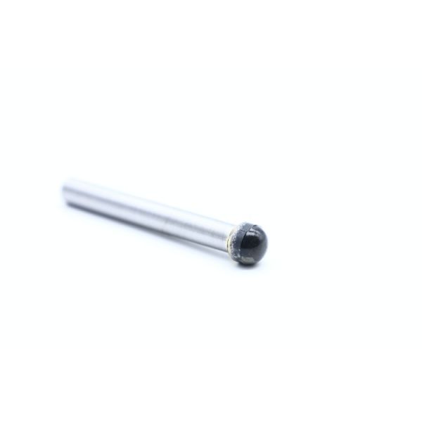 SD-2ZM Ball Carbide Burr Blank - 8mm Head Diameter Untoothed for Custom Grinding YG8 Grade Tungsten Carbide