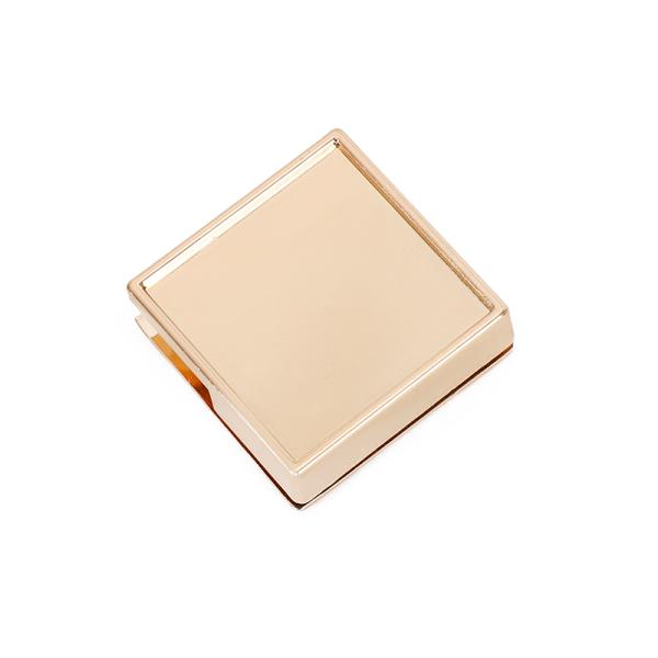 Square Metal Lock Buckle For Handbag Accessories Purse Decoration Lock Craft