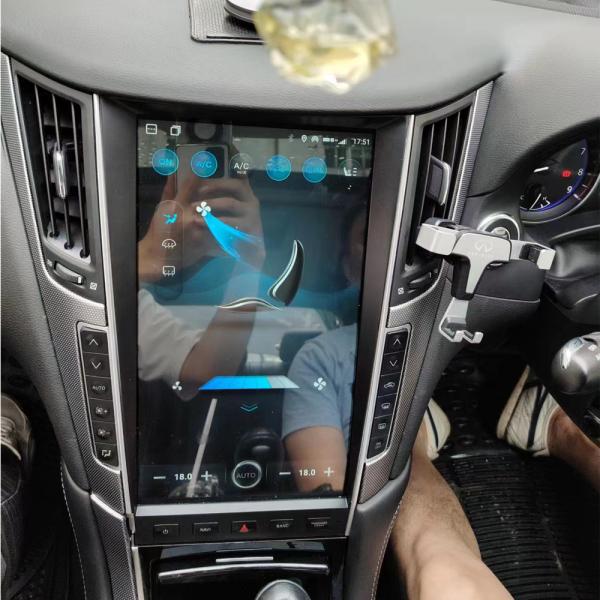 Tesla Android 11 Автомобильный DVD-плеер 6+128gb Для Infiniti Q50 Q50L 2015-2019 Навигация