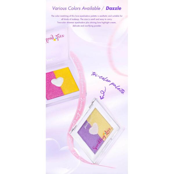 Cruelty Free Duochrome Eyeshadow With Highlight For All Skin Types