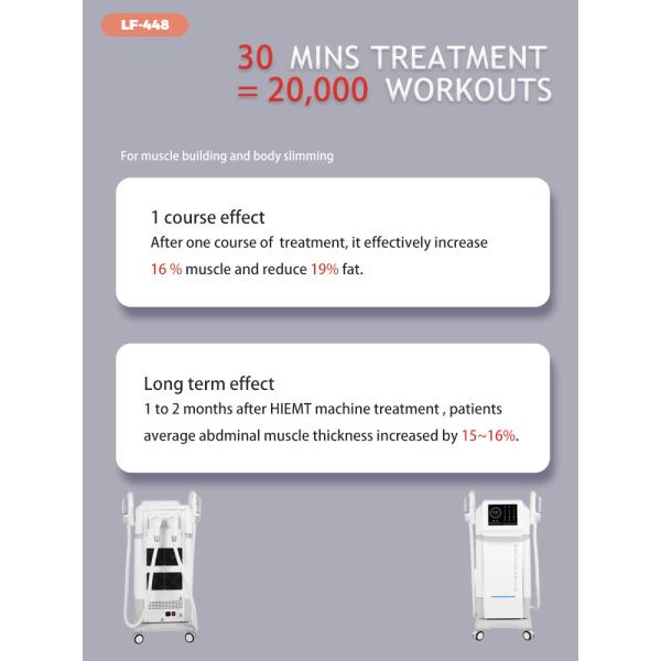 LF-448 HIEMT fat burning muscle stimulator beauty equipment