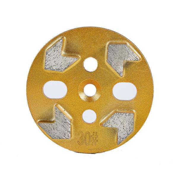 75-175mm Concrete Polishing Pads 2.1mm Floor Grinding Plate Arrow Segment