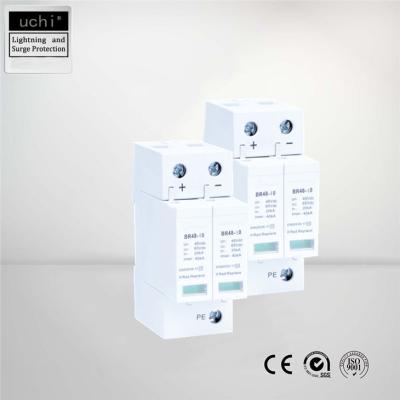 Dispositivo de proteção modular 30kA do impulso da C.C. da humidade relativa de 95% 48V