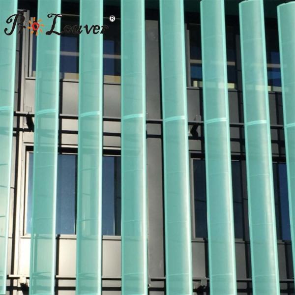 Aluminum louver, exterior louver, aerowing louver blades for architecture facades