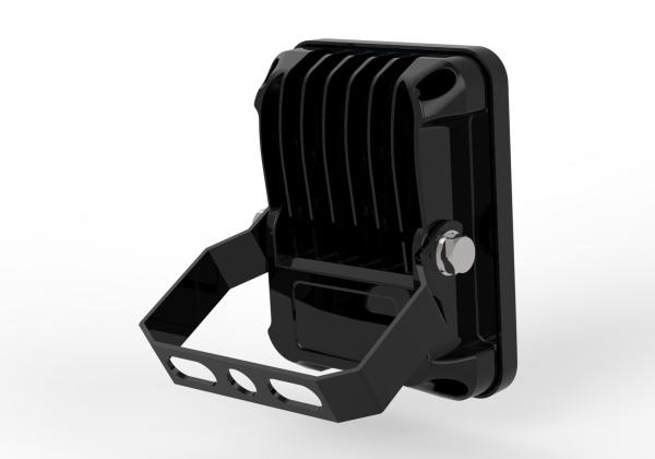 10W new led flood light integrated Epistar 33mil bridgelux SAA TUV driver IP66 3 years warranty CE 110LM/W 80RA black