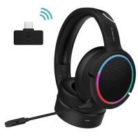 2.4G BT USB-C casque de jeu sans fil pour PC PS4 PS5 Playstation 4 5