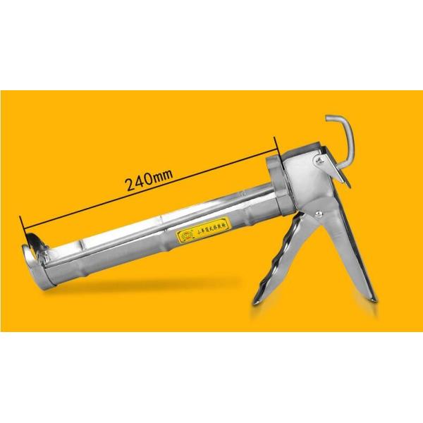 KM  9 Inch Construction Concrete Decoration Skeleton Silicone Rotary Catridge Sealand Epoxy Caulking Tools Glue Gun