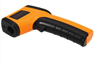Orange And Black Infrared Laser Thermometer Distance To Spot Size 12/1 Light Weight