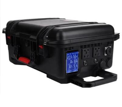 220V 5000W 3127WH Solar Generator Portable Power Station ABS Case PWM Controller