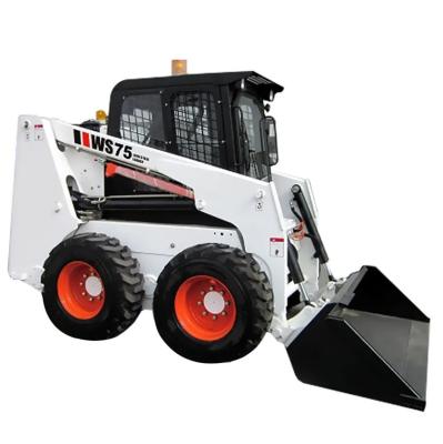 4x4 Wheel Drive Mini Skid Steer Loader CE EPA Certified Attachments Excavator Bucket