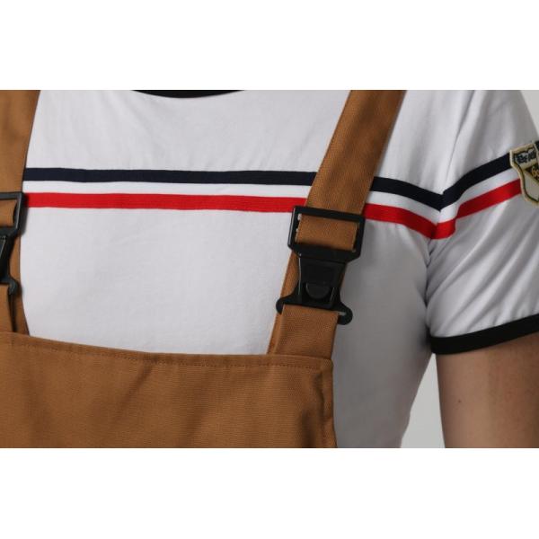 Elasticated Waistband Mens Work Uniforms 320gsm Bib Work Pants