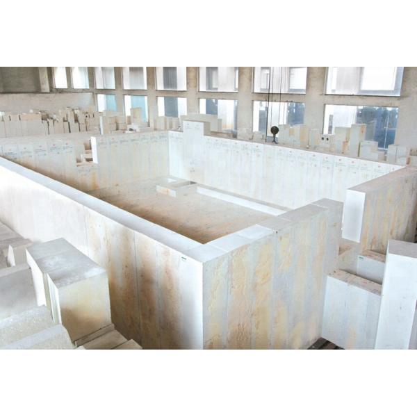 Temperature Industrial Furnace Solution Refractory Bricks Fireplaces With ≤1.00% Apparent Porosity And ≤0.3% CaO Content