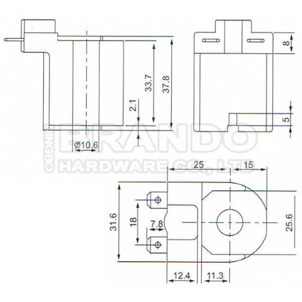 AC 9.5VA 70260101 катушки R9622-1 24V соленоида клапана для впуска горючей смеси ферзя скорости более сухой