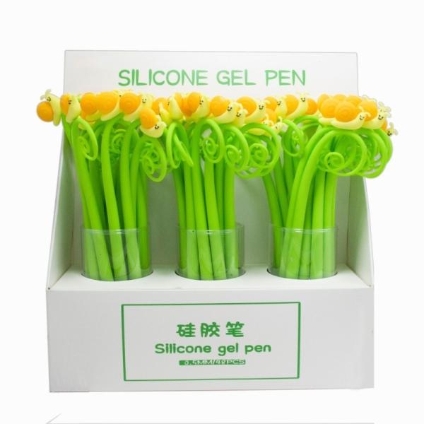 Cartoon Interesting Plants Animals Silicone Neutral Pen Swinging Signature Pen