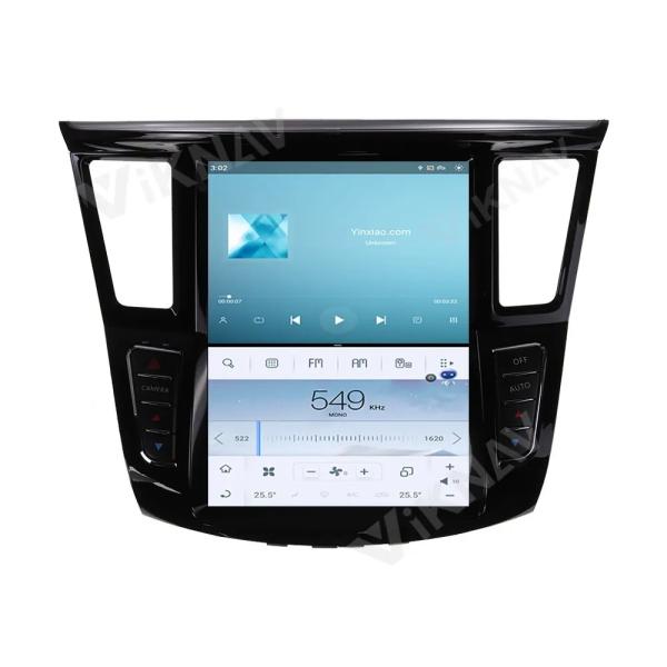 12.1 дюймовый головный экран для 2012-2019 Infiniti JX35 QX60 Навигация GPS Мультимедийный DVD-плеер Беспроводной Carplay 4G BT