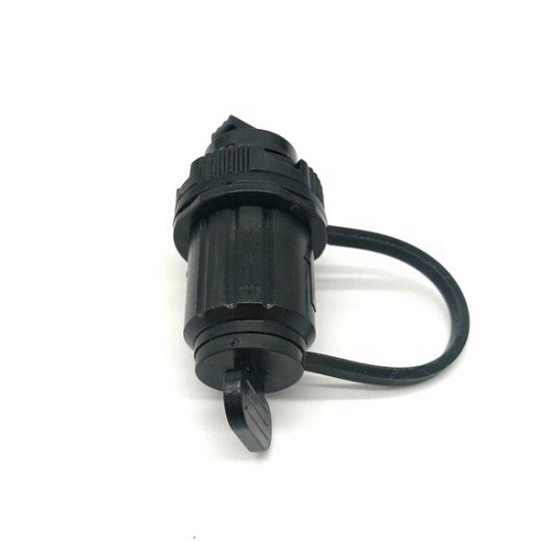 Outdoor waterproof Mini SC reinforced fiber optic adapter