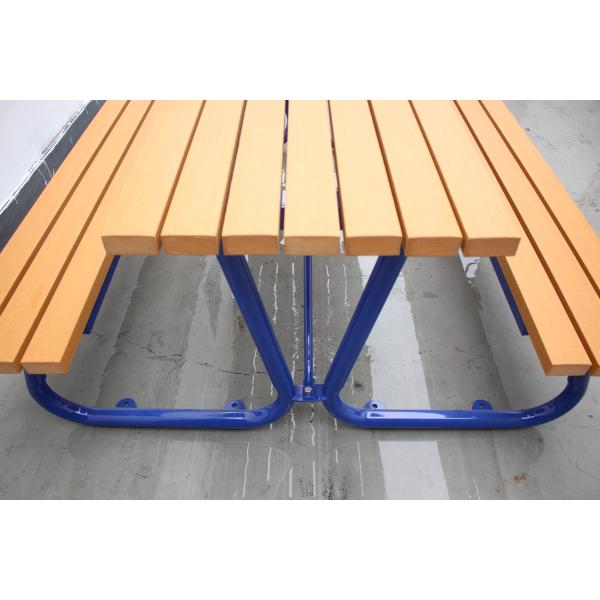 Наружный пикник из переработанного пластика с скамейками водонепроницаемый