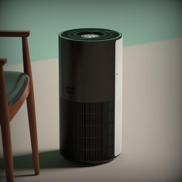 Room Appliances UVC UVA Portable Air Purifier 3 Speed Adjustment
