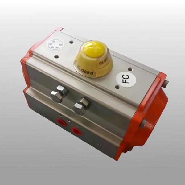 Single Action Pneumatic Valve Actuator Spring Return Simple Effect Pneumatic Actuator