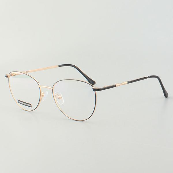 Women Blue Light Glasses Cat Eye Metal Optical Frame