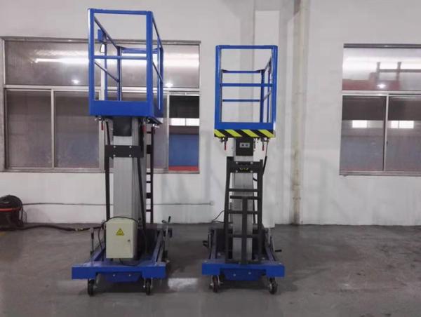 Série mobile de l'ascenseur 200KG AWP de boom de plate-forme de travail aérien d'ascenseur de ciseaux du bleu 14m