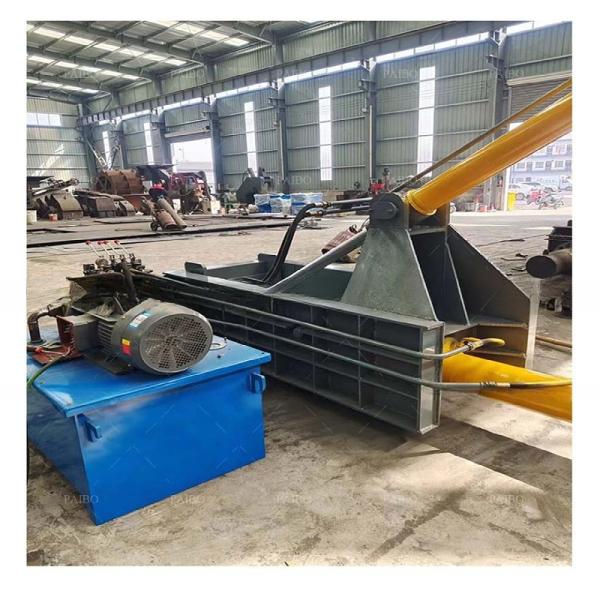 Automatic Metal Baler Machine for Scrap and Waste Packing 5000kg Weight Horizontal