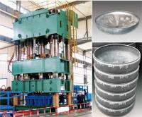 Machine verticale de presse hydraulique 1000 tonnes pour les 1000 millimètres maximum en rond et l'extrémité de plat d'ellipse