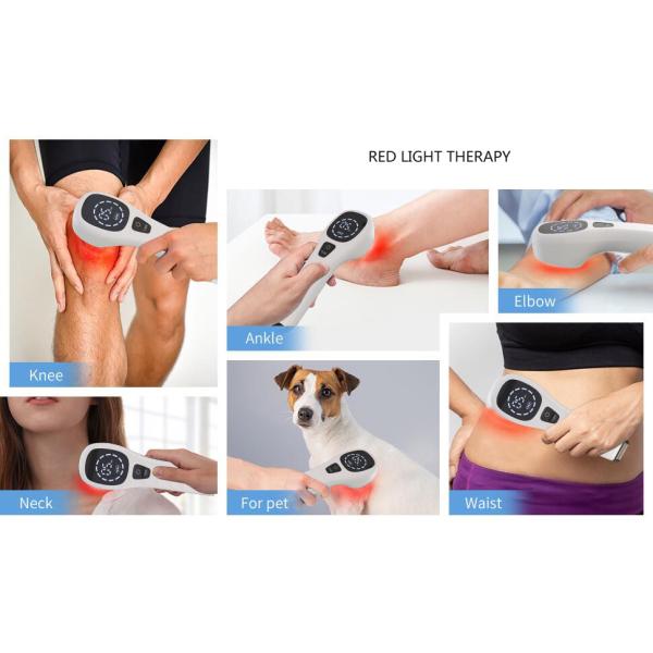 Handheld Wound Cold Laser Therapy Device For Pain Relief Muscle Reliever
