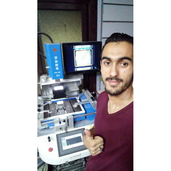 WDS-750 7600W Power BGA Rework Station with ±1°C Temperature Control and HD Optical Alignment for Precision Chip Replacement