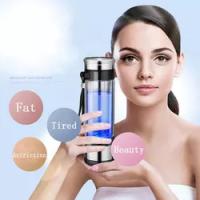 Bouteille d'eau d'hydrogène de fabricant d'Ionizer H2 Rich Cup Filter Glass Health de générateur portative