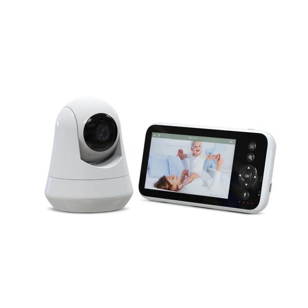 5.5 Inch HD Video Baby Monitor with Night Vision and 5000mAh Battery