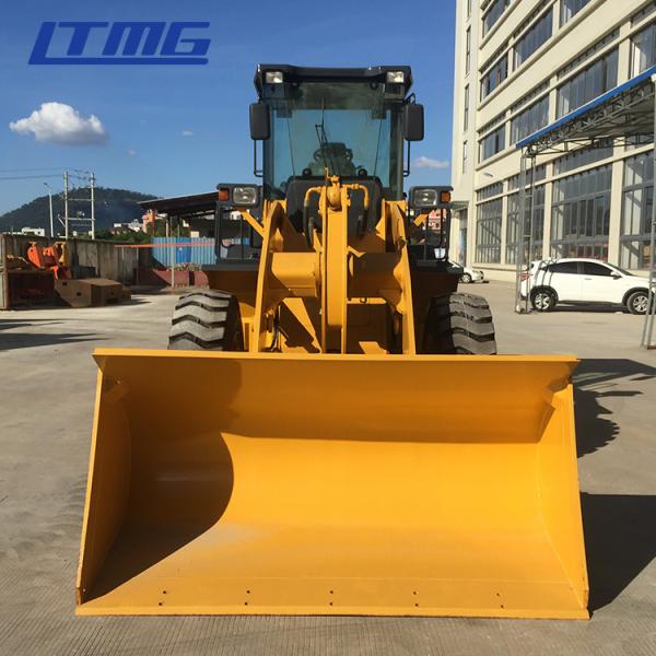 3.5 Ton 5 Ton 938 Wheel Loader Machine , 4 Wheeler Bucket Loader Nylon Tires