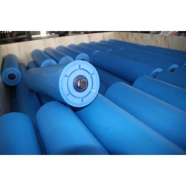 HDPE Impact Resistance Polymer Gravity Conveyor Idlers Rollers For Heavy Industrial