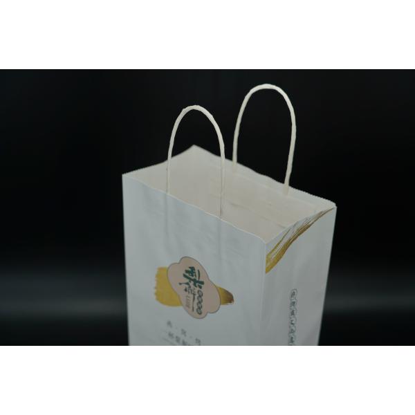Industry Eco Paper Bags Multi Purpose White Kraft Eco Craft Bags Recyclable