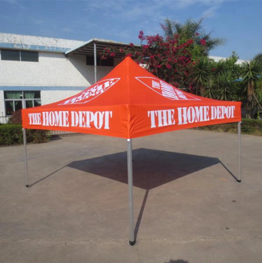 PA Coated Polyester Custom Printing Logo Aluminum Waterproof Toldo 3x3 Outdoor Tent