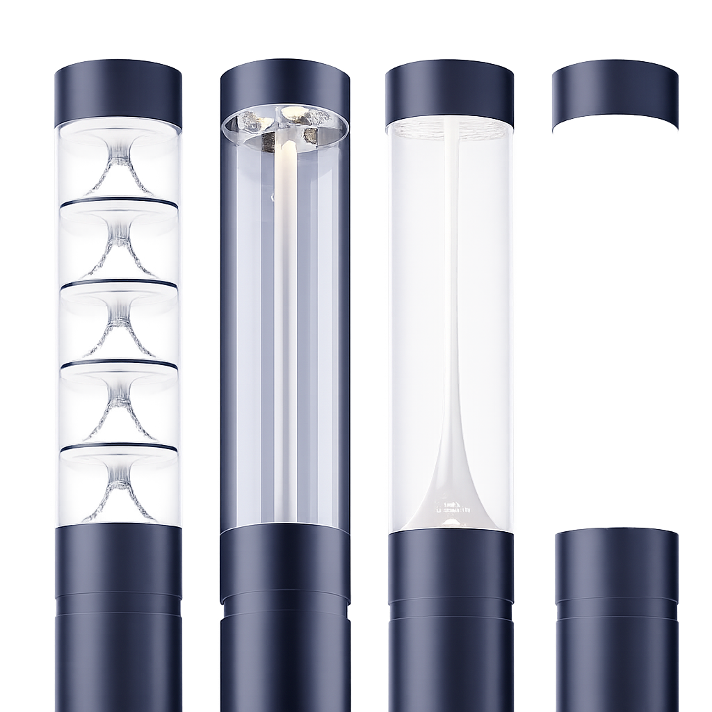 Smart Pole with Intelligent LED Lighting, WiFi and Modular Smart City Solutions.