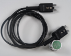 Датчик толщины краски OLED TM281D ультразвуковой выстраивает в ряд 0.50mm до 508mm