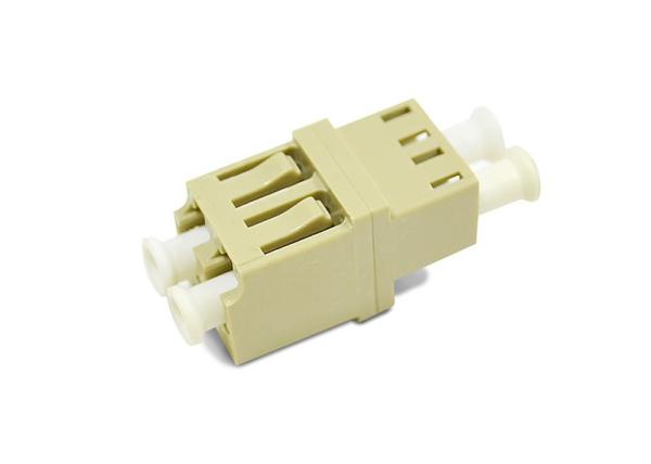 Low Profile Type LC Duplex Fiber Optic Adapter For FTTB