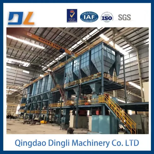 GS Clay Sand Type Cooling Belt Machine