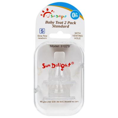 Bocal líquido padrão do silicone do bebê da borracha de silicone de FDA
