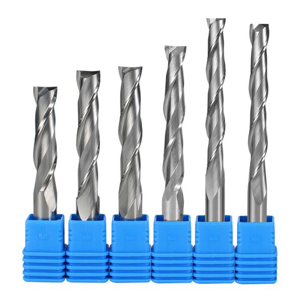 YINGBA 2 Flute Milling Cutter  Cnc MachinesTool CNC Router Bit  Cutting Acrylic PVC Material Wood Engraving Bit