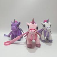 20 licorne de peluche de cm 3 CLRS avec Rod Educational Stuffed Toys télescopique pour des enfants