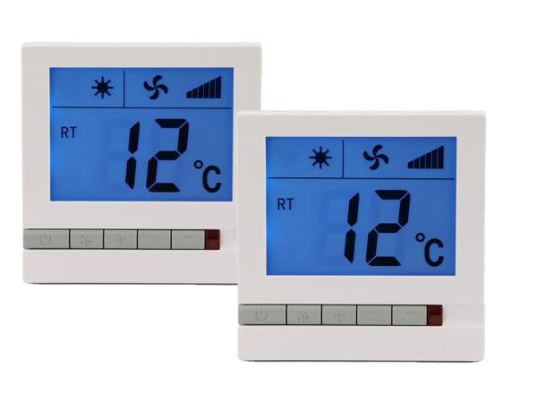 Contrôleur de température à télécommande d'unité de bobine de fan de Digital de thermostat de Chambre