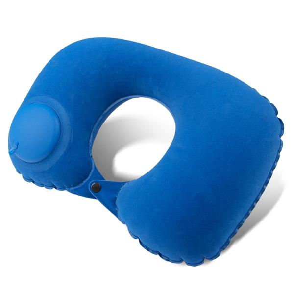 Lightweight and Compact Inflatable U Shape Travel Pillow for Comfortable Car Rides