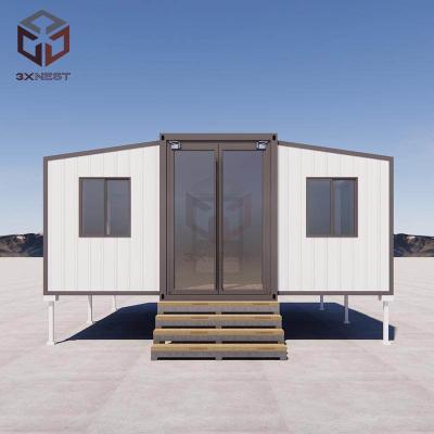 Préfabriqué Expédition pliable 20ft conteneur maison unité de plusieurs chambres sur mesure