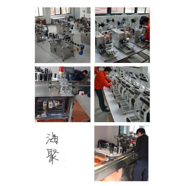 Delta Servo Motor Bottle Labeling Machine
