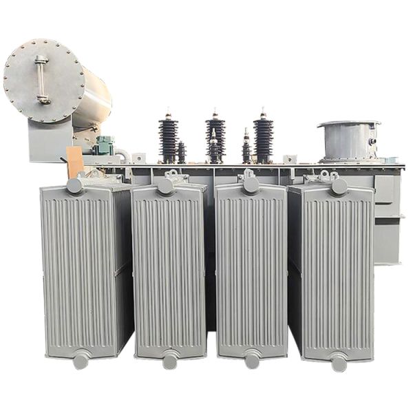 Powerrating From 3000 KVA To 40 MVA Oil Immersed Power Transformer Featuring Forced Air Cooling And Customized Coil Number For Power Management