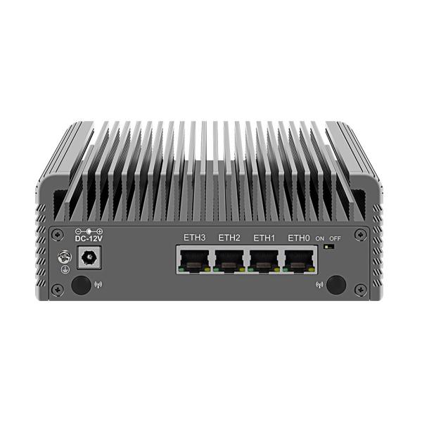 Zynshield Desktop Firewall J6412 Pfsense Ubuntu Linux 4*2.5g Rj45 Ethernet Ports